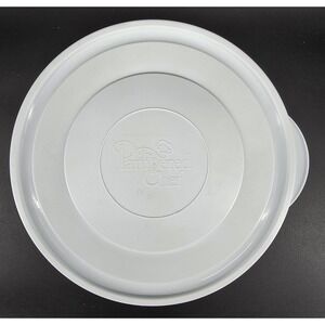 The Pampered Chef White Lid Replacement for 10" Mixing Bowl Plastic